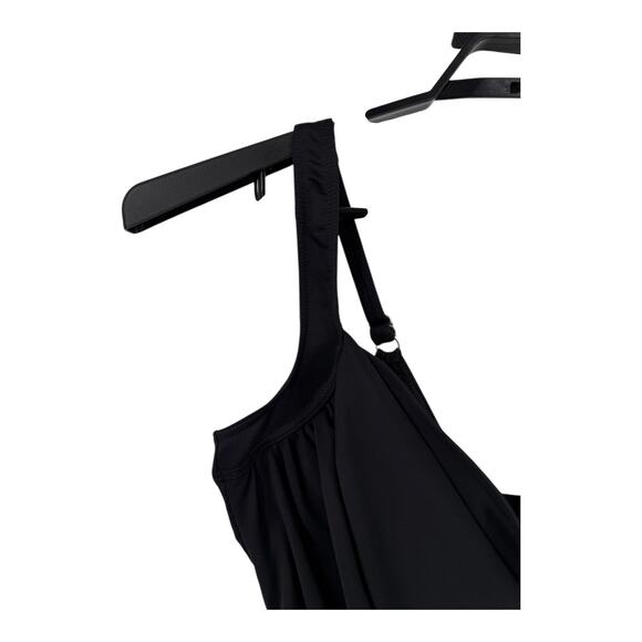 Miraclesuit Sanibel solid one piece swimsuit black size 16 - Picture 3 of 8